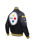 Pittsburgh Steelers Mashup Classic Rib Satin Jacket