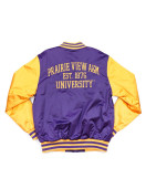 Prairie View A&M Purple and Gold Baseball Jacket