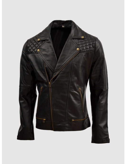 Quilted Soft Sheep Leather Jacket