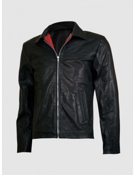 Racer Black Leather Jacket