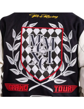 Racing Smoke Rise Wool Varsity Jacket