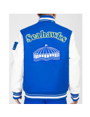 Retro Seattle Seahawks Classic Rib Varsity Jacket