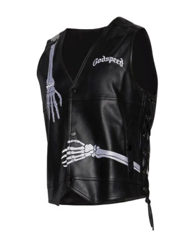 Rod Godspeed Vest Black Leather