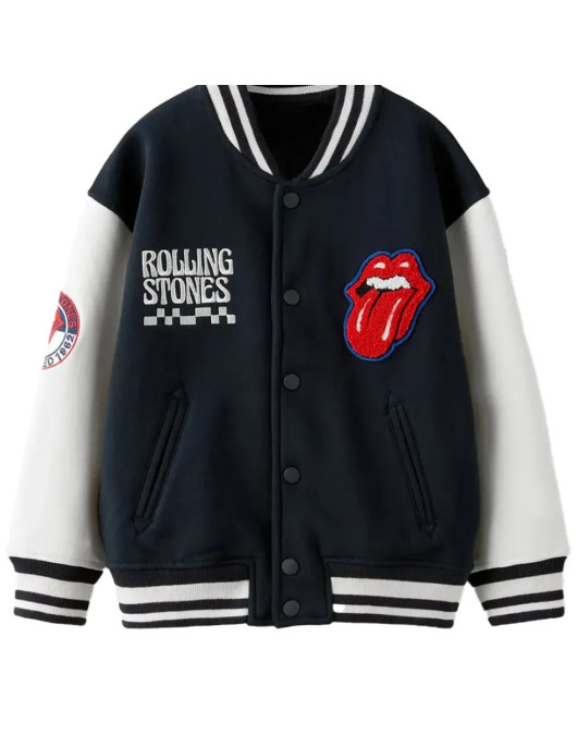 Rolling Stones Wool Bomber Jacket