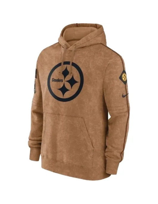 Salute to Service Steelers Brown Hoodie