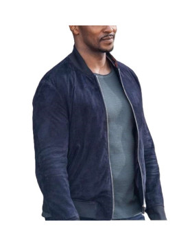 Sam Wilson Blue Bomber Jacket Captain America Brave New World