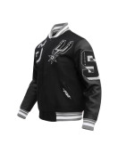 San Antonio Spurs Mashup Classic Rib Varsity Jacket