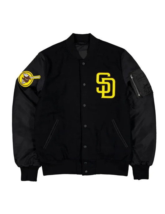 San Diego Padres MA-1 Historic Varsity Jacket