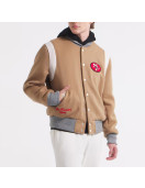 San Francisco 49ers Teddy Varsity Wool Jacket