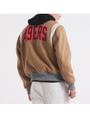 San Francisco 49ers Teddy Varsity Wool Jacket