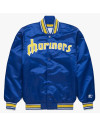 Seattle Mariners Classic Royal Satin Jacket