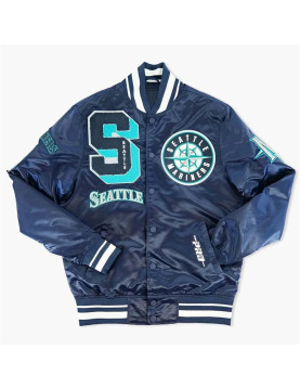 Seattle Mariners Sluggers Satin Jacket