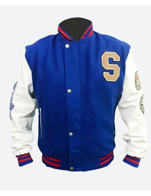 Sonic the Hedgehog Letterman Varsity Jacket