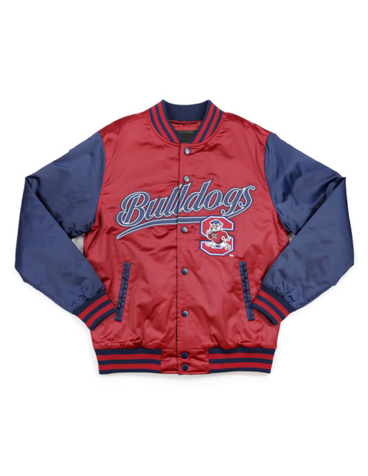 South Carolina State Navy and Garnet Baseball Jacket