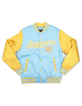 Southern University Columbia Blue and Gold Baseball Jacket