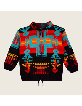 Southwestern Style Wool Jacket Native American