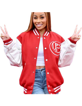 Spider-Man Blac Chyna Varsity Jacket