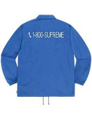 Supreme 1-800 Coaches Blue Jacket