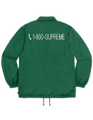 Supreme 1-800 Coaches Green Jacket