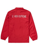 Supreme 1-800 Coaches Red Jacket