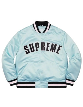 Supreme Love All Trust Few Blue Varsity Jacket