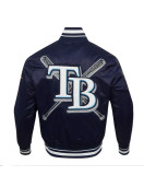 Tampa Bay Rays Mashup Classic Rib Satin Jacket