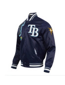 Tampa Bay Rays Mashup Classic Rib Satin Jacket