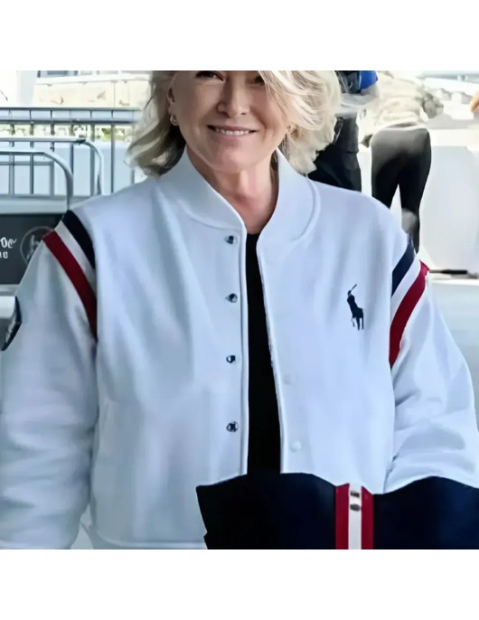 Team USA Varsity Jacket Worn by Martha Stewart on The Today Show