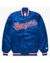 Texas Rangers Classic Royal Satin Jacket