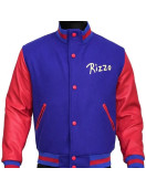 The Muppets Rizzo The Rat Blue Varsity Jacket