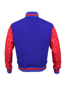 The Muppets Rizzo The Rat Blue Varsity Jacket