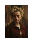 The Royal Hotel Julia Garner Red Jacket