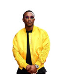 Top Boy S03 Ashley Walters Yellow Bomber Jacket