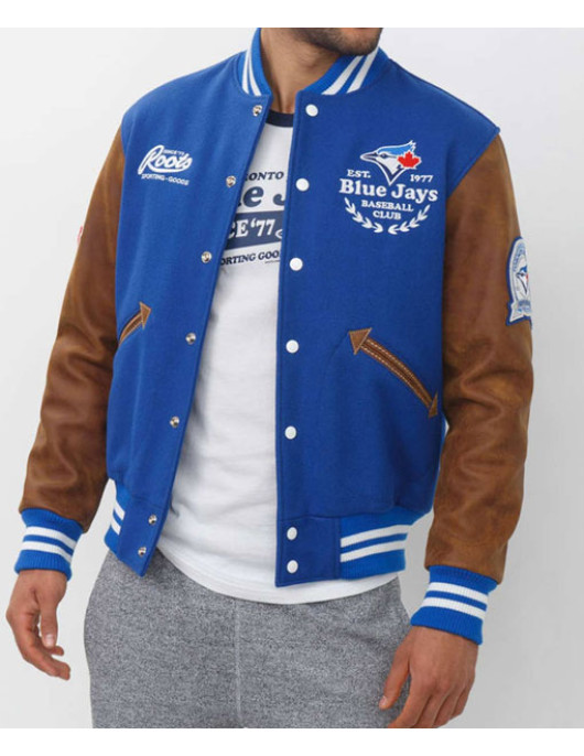 Toronto Blue Jays Wool Varsity Jacket