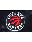 Toronto Raptors Roses Black Satin Full-Snap Jacket