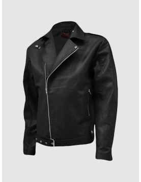 Traditional Men’s Leather Biker Jacket