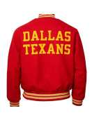 Travis Kelce 1960 Dallas Texans Red Varsity Jacket