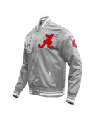 University of Alabama Classic Rib Satin Jacket