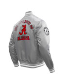 University of Alabama Classic Rib Satin Jacket