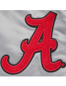 University of Alabama Classic Rib Satin Jacket