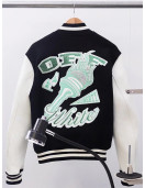 Varsity WNBA Off White x New York Liberty Jacket