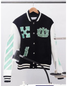 Varsity WNBA Off White x New York Liberty Jacket