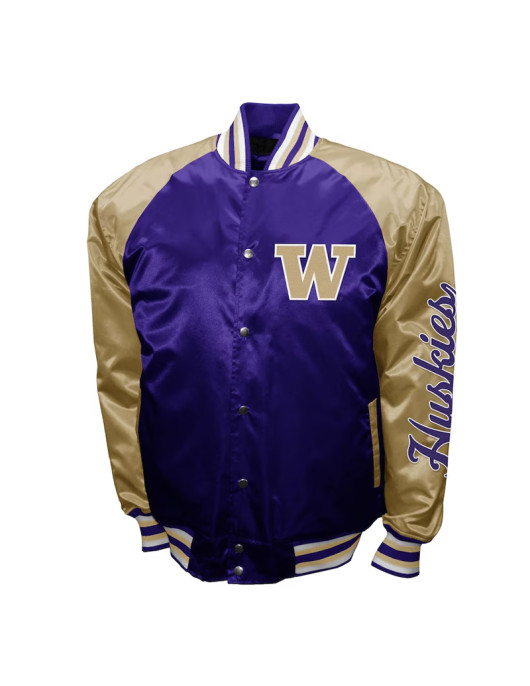 Washington Huskies The Game Purple Satin Jacket