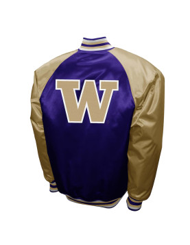 Washington Huskies The Game Purple Satin Jacket