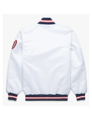 Washington Nationals Classic White Satin Jacket