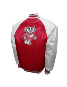 Wisconsin Badgers The Game Red Satin Jacket