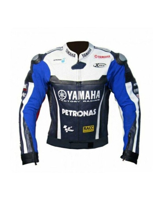 Yamaha Petronas Motorcycle Jacket - Real Leather