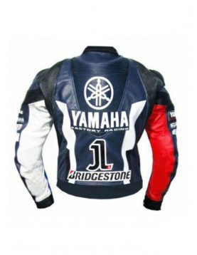 Yamaha Petronas Motorcycle Jacket - Real Leather