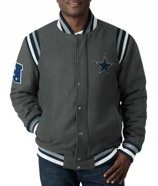 Dallas Cowboys Bomber Varsity Jacket